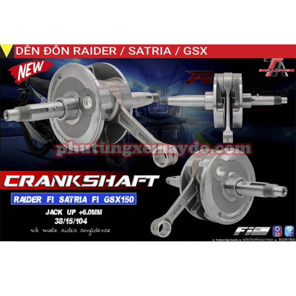 DÊN ĐÔN TARACING CHO RAIDER FI /SATRIA FI/GSX 150