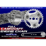 FULL BỘ NHÔNG DÊN ,BÁNH CAM SÊN CAM EXCITER 135 150 SỮ DỤNG SÊN CAM WINNER 3*4